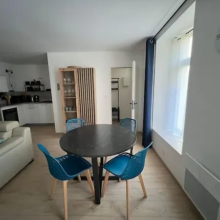 公寓 Aux Remparts De La Vieille - 4p, Parking 滨海布洛涅